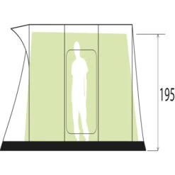 Tenda Brunner Paraiso 5/6 -Lafum Campeggio Negozio tenda paraiso 7