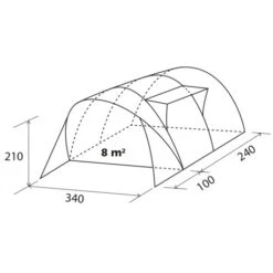 Veranda Brunner Albatros -Lafum Campeggio Negozio veranda albatros 3